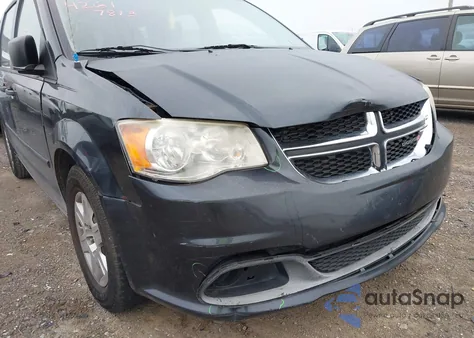 2013 Dodge Grand Caravan American Value Pkg из США, поврежденный, VIN 2C4RDGBG6DR642586